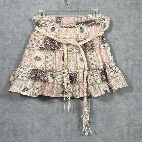 lei Dresses & Skirts - Fairycore Cottagecore vintage L.E.I patchwork mini skirt